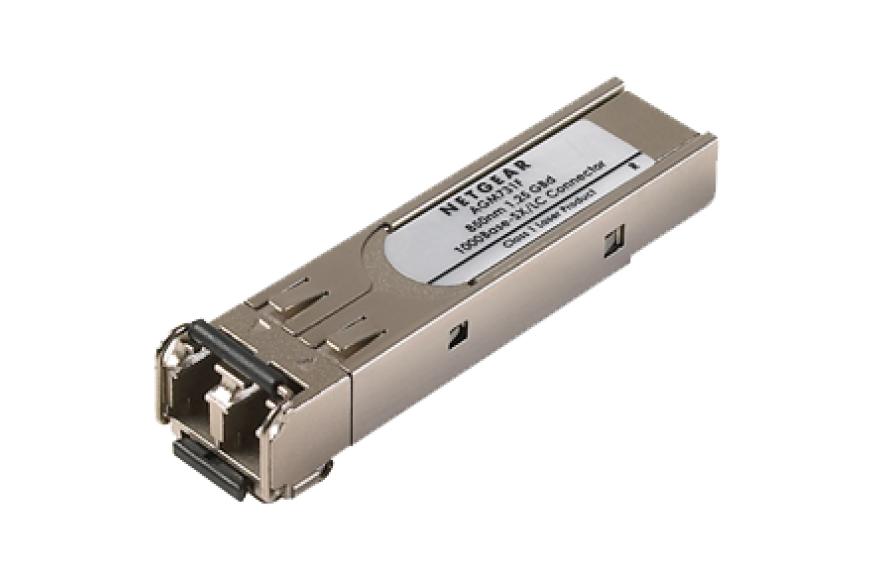 DELTACO SFP-DL013 - SFP (mini-GBIC) transceiver modul - 1GbE - 1000Base-SX - LC multimodus - op til 550 m - 850 nm - for NETGEAR GSM7224, M4300-28G-PoE+