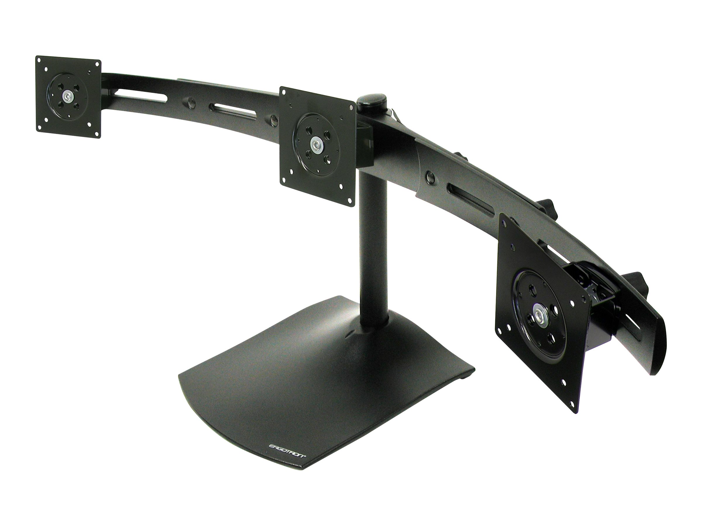 Ergotron DS100 Triple-Monitor Desk Stand Stativ 3 LCD skærme Op til 21"