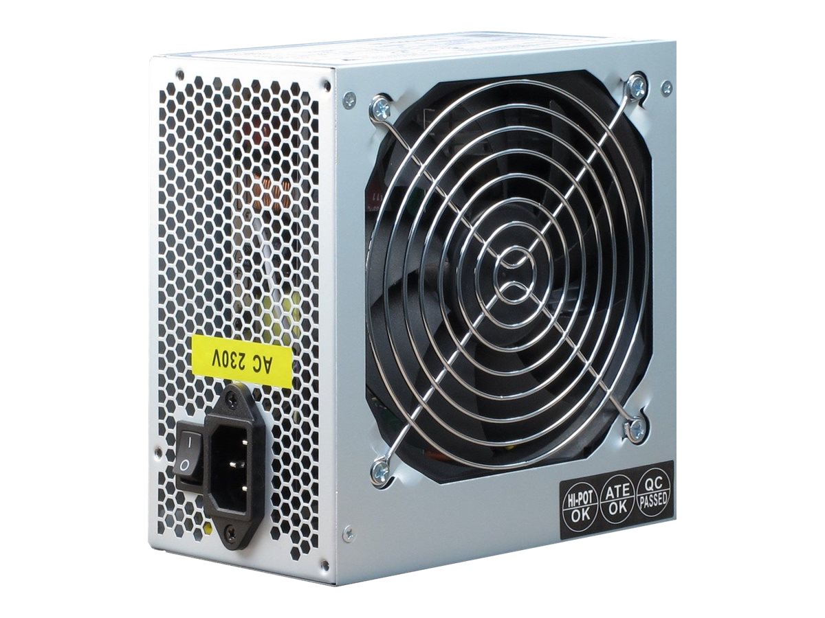 Inter-Tech SL-500 Plus Strømforsyning - 500 Watt - 120 mm - ATX - 80 Plus