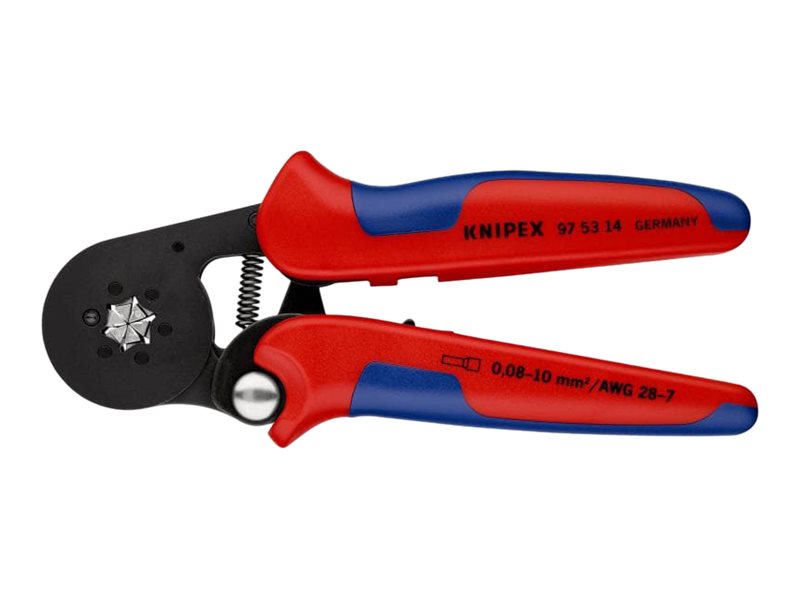 Selvindstillende pressetang, terminalrr (sekskantpresning), 0,08 til 6,0 mm - KNIPEX