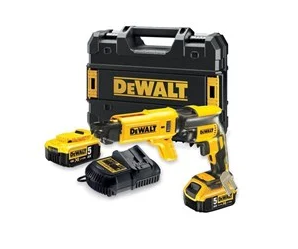 DeWALT DCF620P2K-QW - Autofremføringsskruetrækker - ledningfri - 1/4 unbrakosokkel 6.35 mm - 30 N·m - 18 V