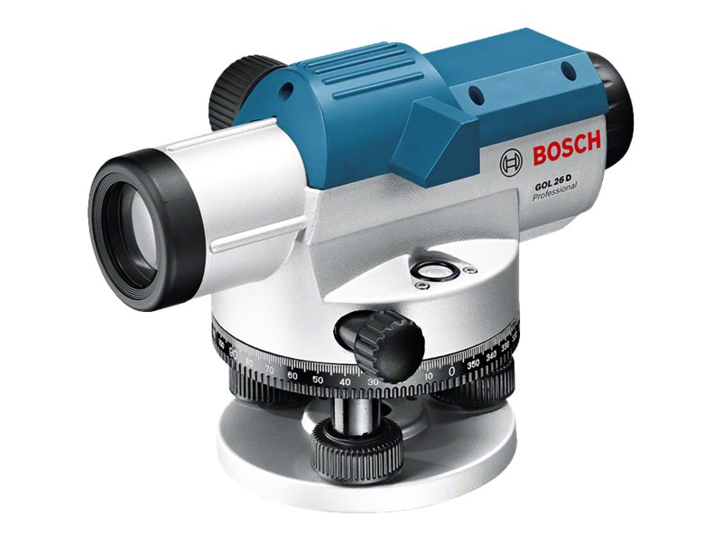 Bosch GOL 26 D Professional - Automatisk nivellering - forstørrelse: 26x - metalkabinet