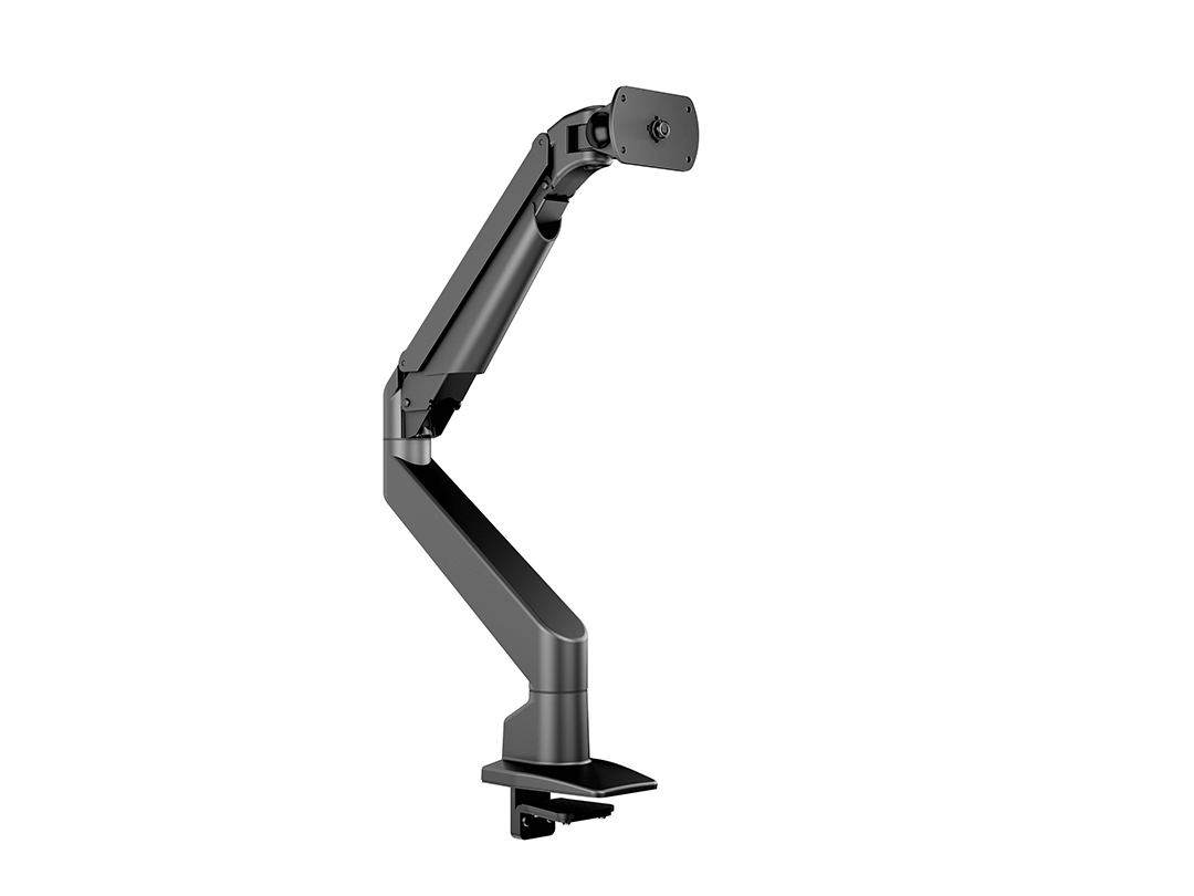 Multibrackets M - Monteringssæt (klemme til montering på skrivebord, VESA-plade, enkeltarm med gasløft) - artikulerende - for kurvet LCD-display - aluminium - sort - skærmstørrelse: 49 - for Samsung Odyssey G9 (49 tommer)