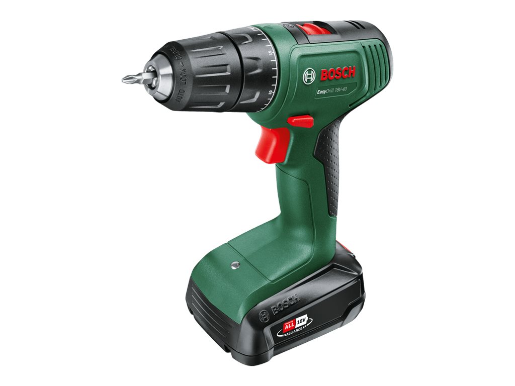 Bosch AKKUSKRUEMASKINE EASY 18V SOLO - Leveres uden batteri og lader [06039D8000] - SOLO