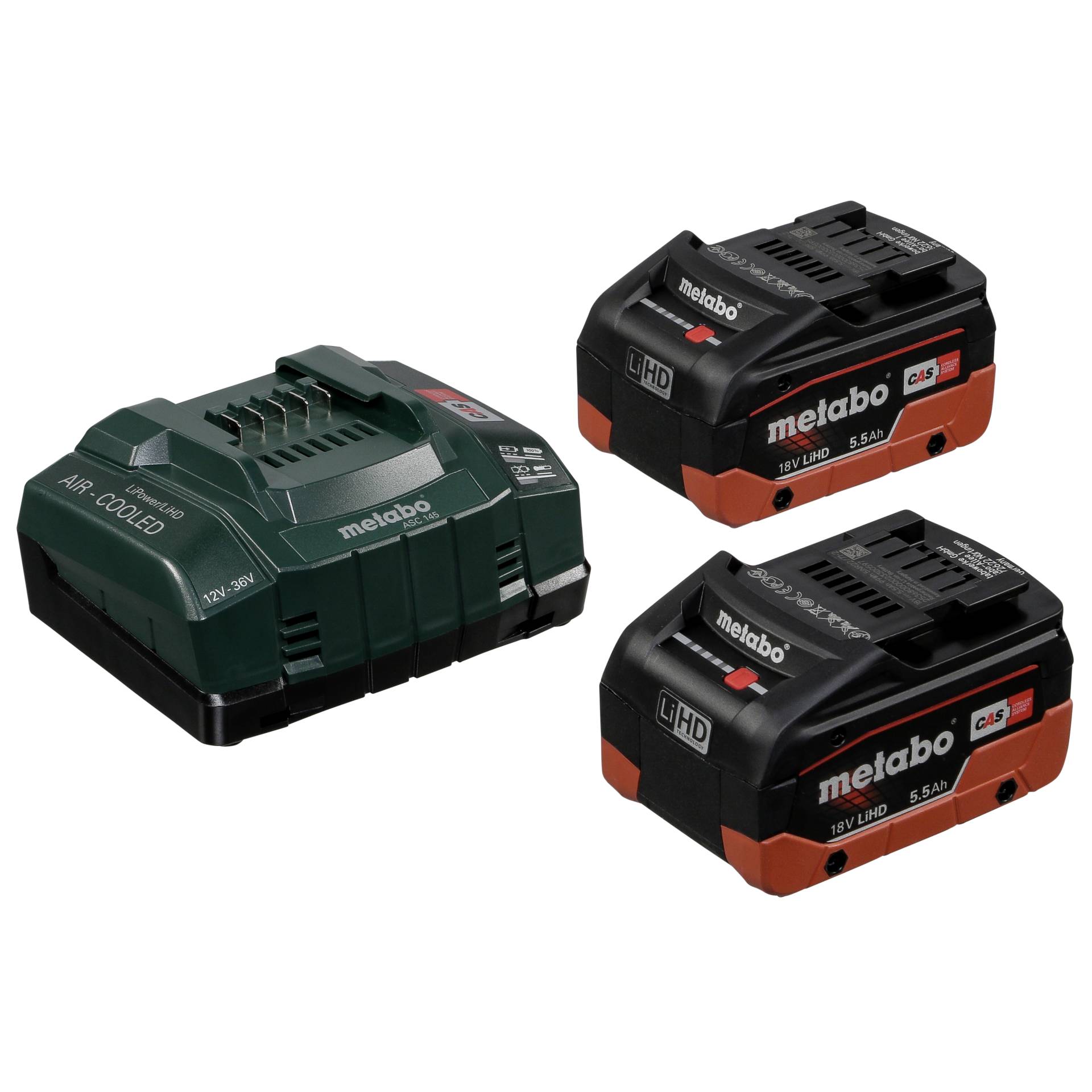 Metabo 4007430330383 - 685122000 Basissæt batterier med oplader