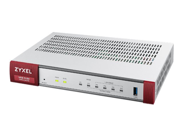 ZyXEL USG FLEX 100H 3.0Gbps UTM Firewall Hardware Only (Licenses purchased separately) USGFLEX100H-EU0101F