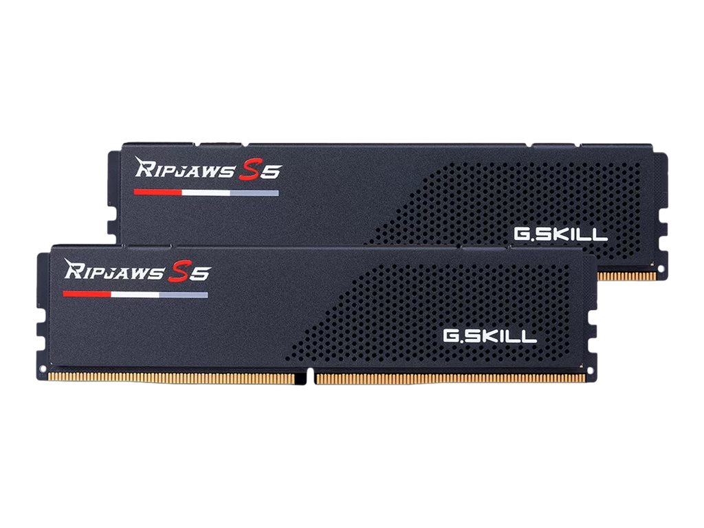 G.Skill Ripjaws S5 DDR5-6000 - 48GB - CL40 - Dual Channel (2 pcs) - Intel XMP - Sort