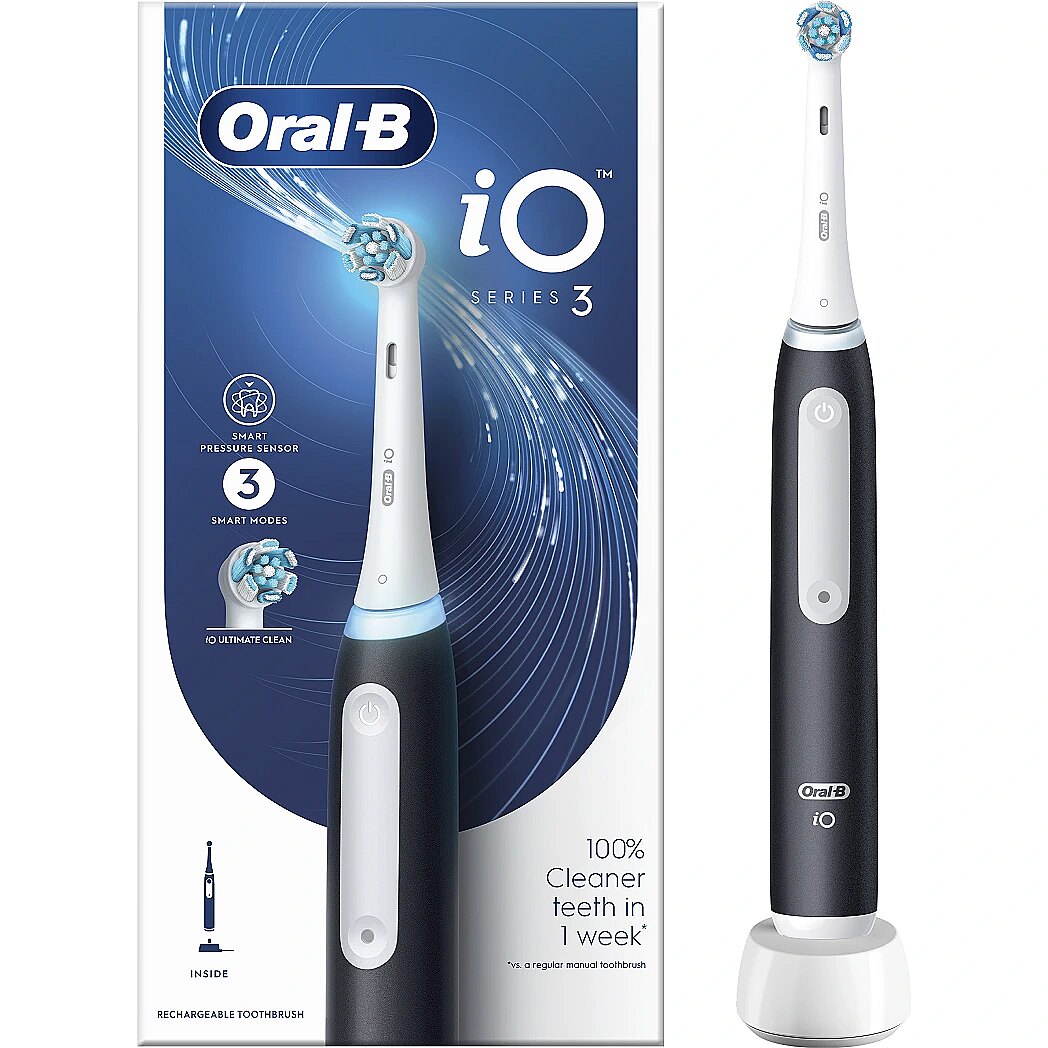 Elektrinis dantu šepetelis Oral-B iO3 Series Matt Black