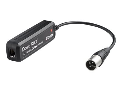 Audinate Dante AVIO 1CH Analog Output Adapter Dante audio output endpoint