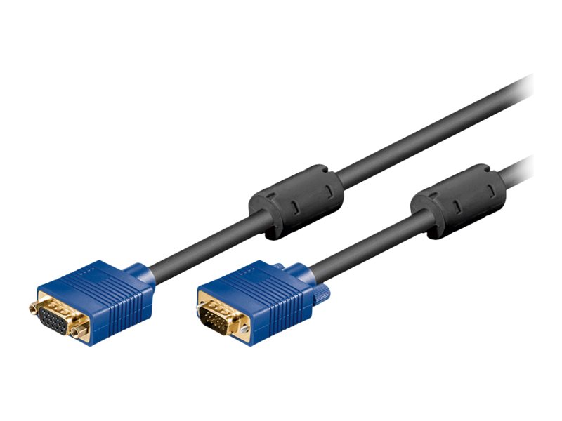 Pro Full HD SVGA monitor extension cable gold-plated.