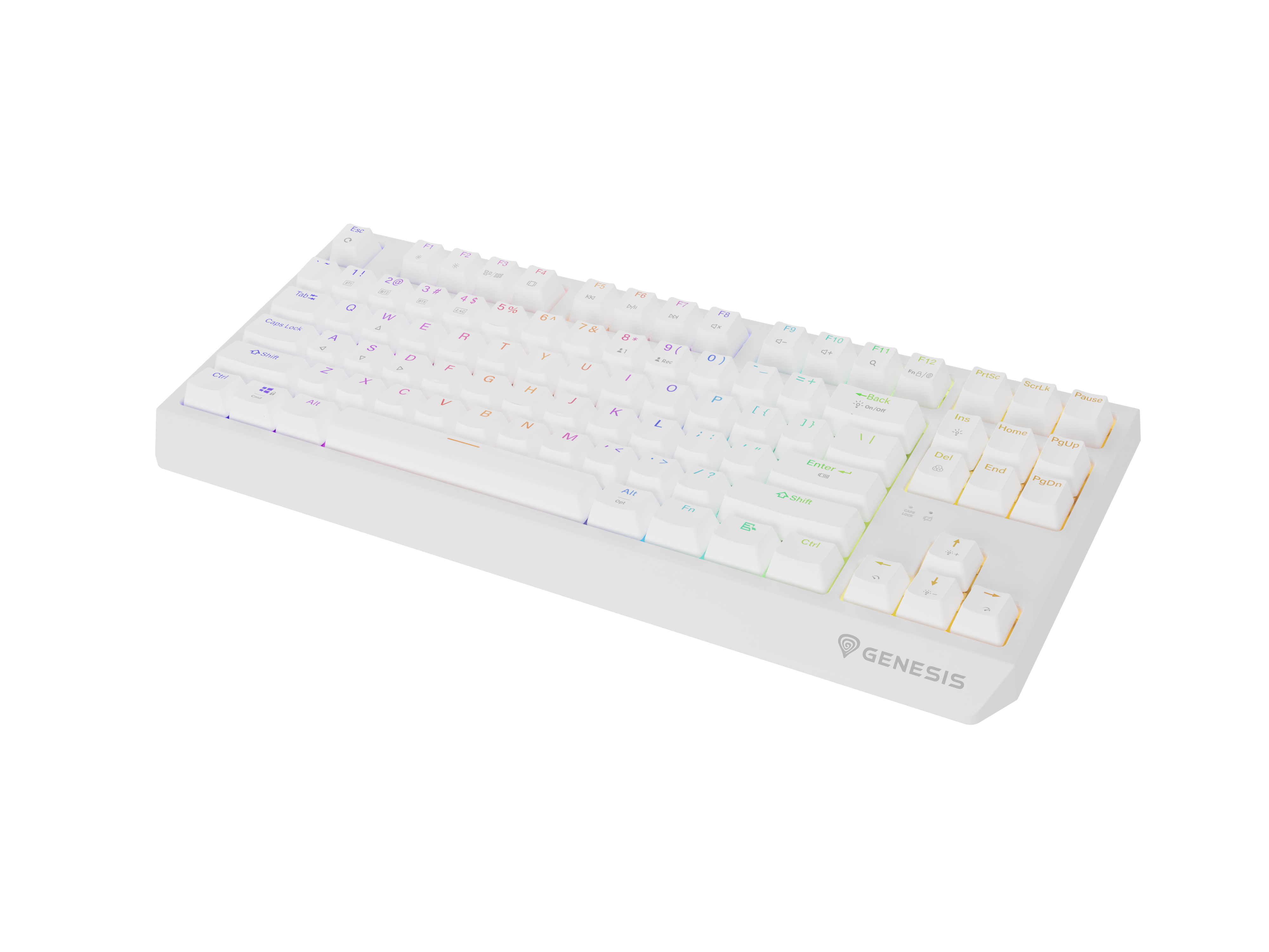 GENESIS Thor 230 TKL Tastatur Mekanisk RGB Kabel & trådløs US engelsk