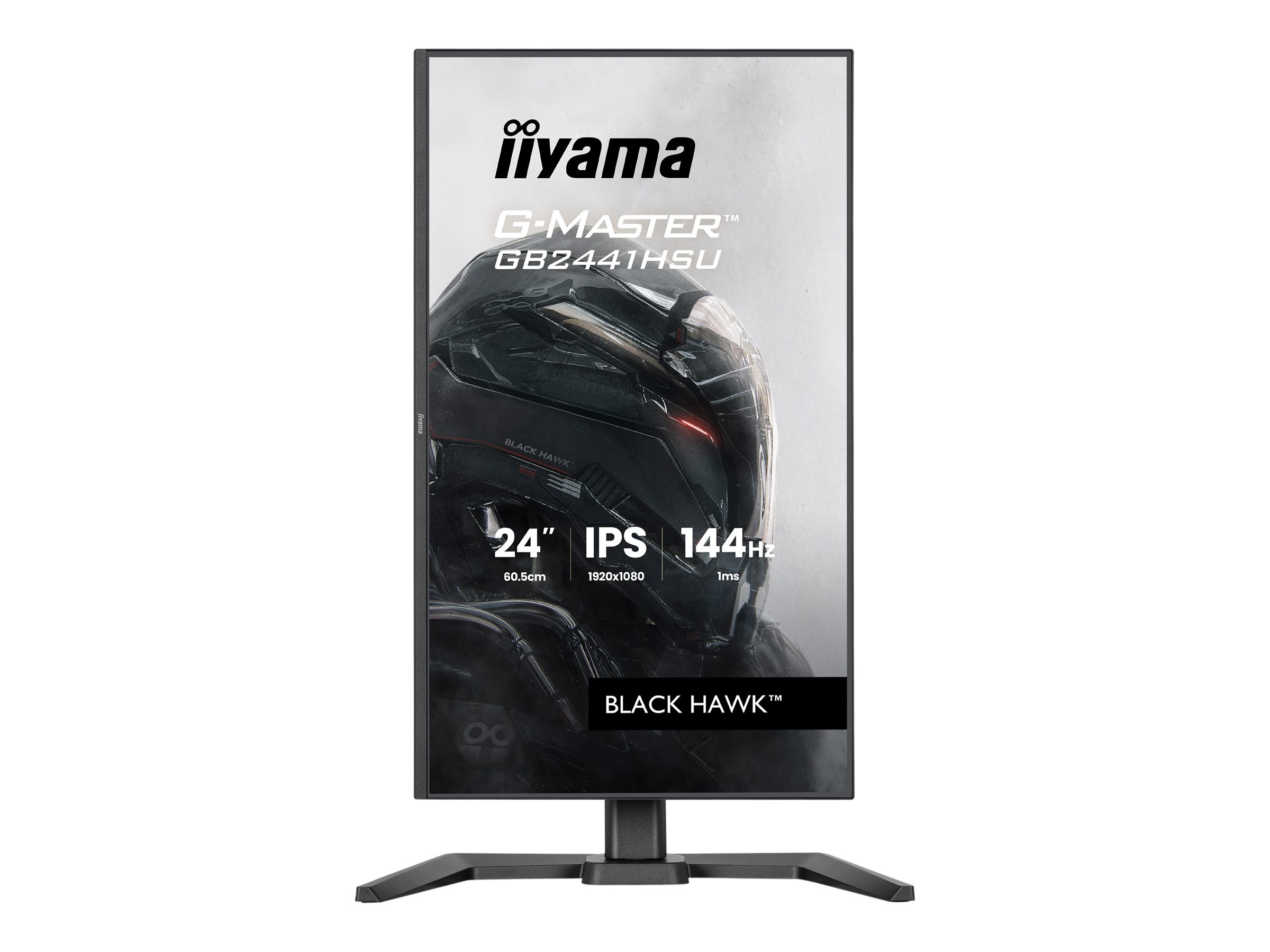 iiyama G-MASTER Black Hawk GB2441HSU-B1 24" IPS 1920 x 1080 (Full HD) HDMI DisplayPort 144Hz