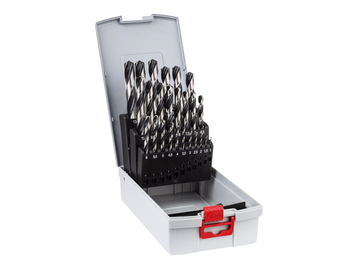 Bosch Metalborsæt Pointtec HSS-R 1-10mm 19stk - 2608577351