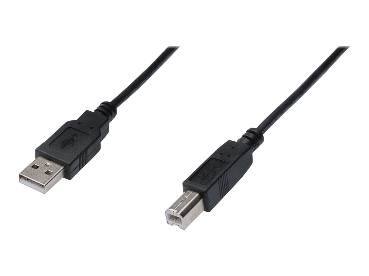 ASSMANN USB-kabel 3m Sort