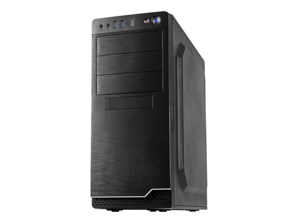 Inter-Tech IT-5916 Tower ATX 500Watt Strømforsyning Sort