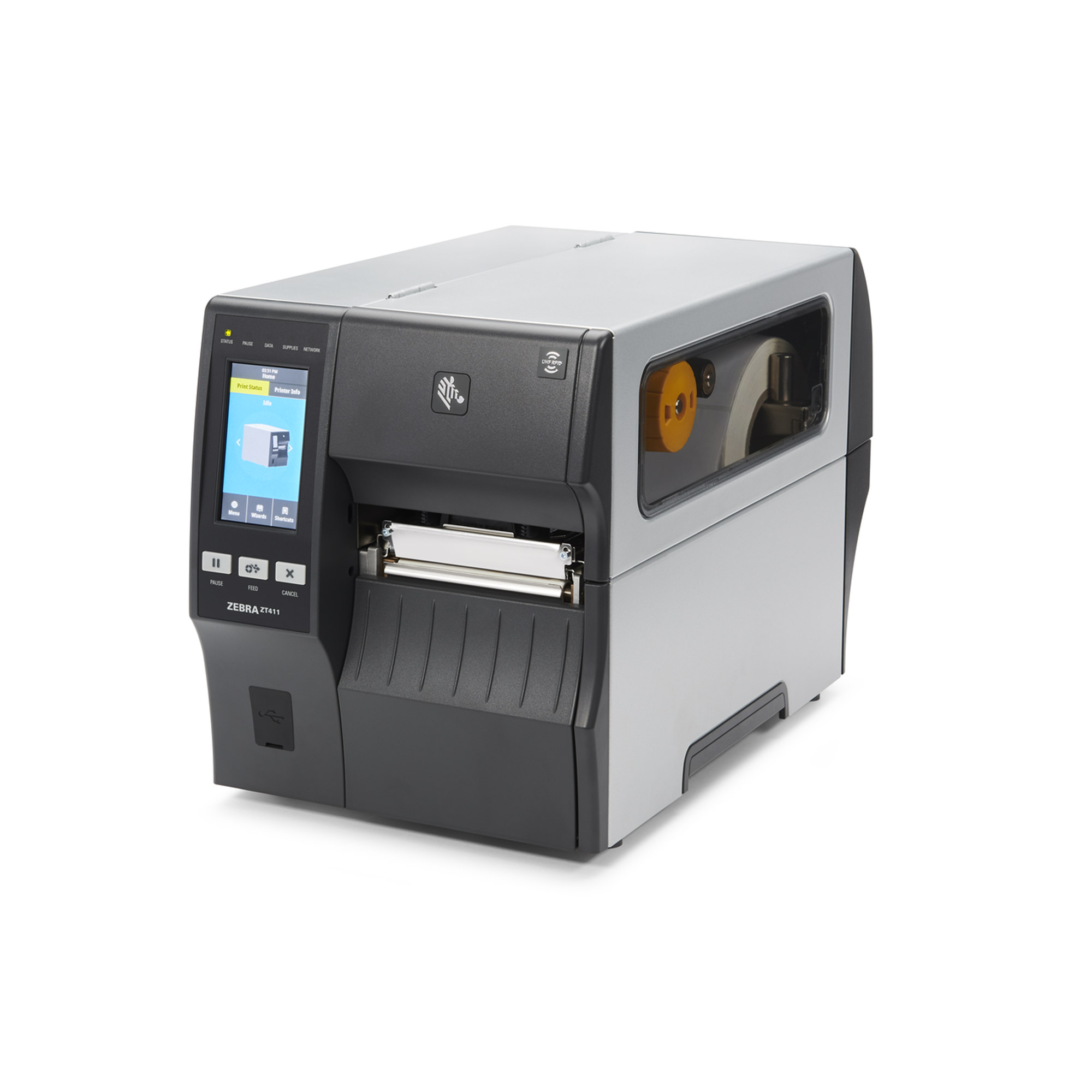 Zebra ZT400 Series ZT411 Thermal Label Printer - 203 dpi | 356 mm/s | USB 2.0 | Bluetooth 4.1