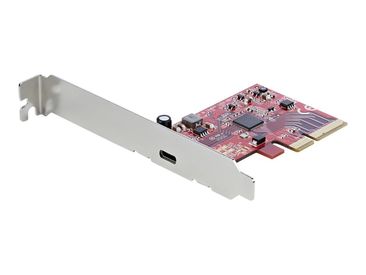 StarTech.com USB 3.2 Gen 2x2 PCIe Card - USB-C 20Gbps PCI Express 3.0 x4 Controller - USB Type-C Add-On PCIe Expansion Card -Windows/Linux - USB adapter - PCIe 3.0 x4 - USB-C 3.2 Gen 2x2 x 1