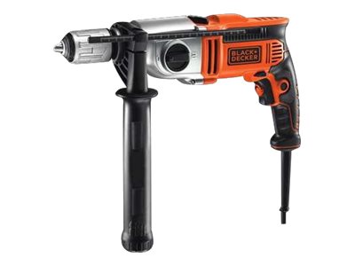 BLACK+DECKER KR1102K-QS - Hammerbor - 1110 W - 2-hastigheders - nøgleløs borepatron 13 mm - 74 N·m