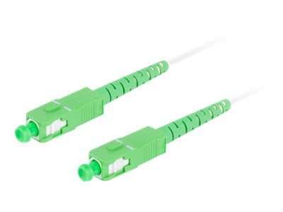 Lanberg patch cable - 10 m - 10 m - white - Hvid - 10m