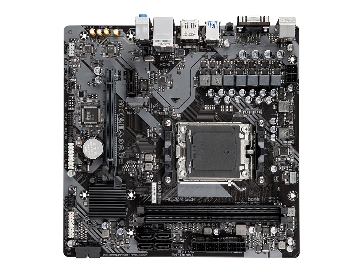 Gigabyte A620M S2H Micro-ATX AM5 AMD A620