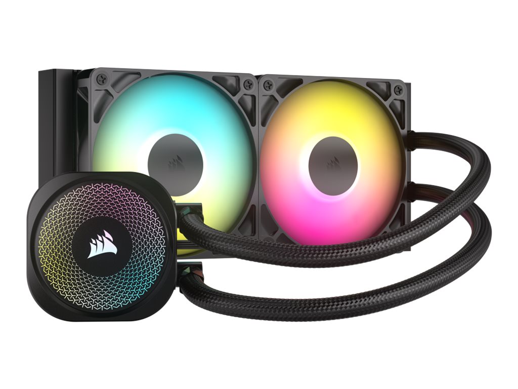 Corsair NAUTILUS 240 ARGB Black - CPU Vandkøling - Max 36 dBA
