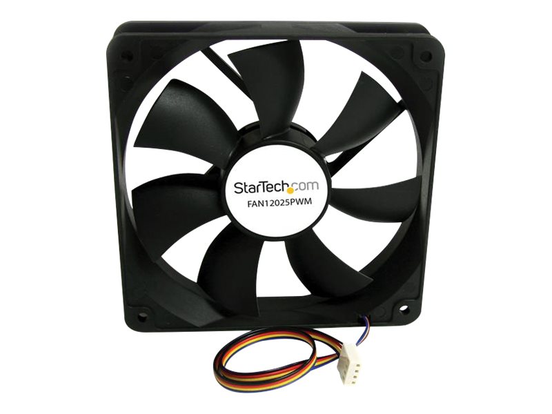 StarTech.com 120x25mm Computer Case Fan PWM - Pulse Width Modulation Connector - computer cooling Fan - pwm Fan - 120mm Fan (FAN12025PWM) Fan 1-pack