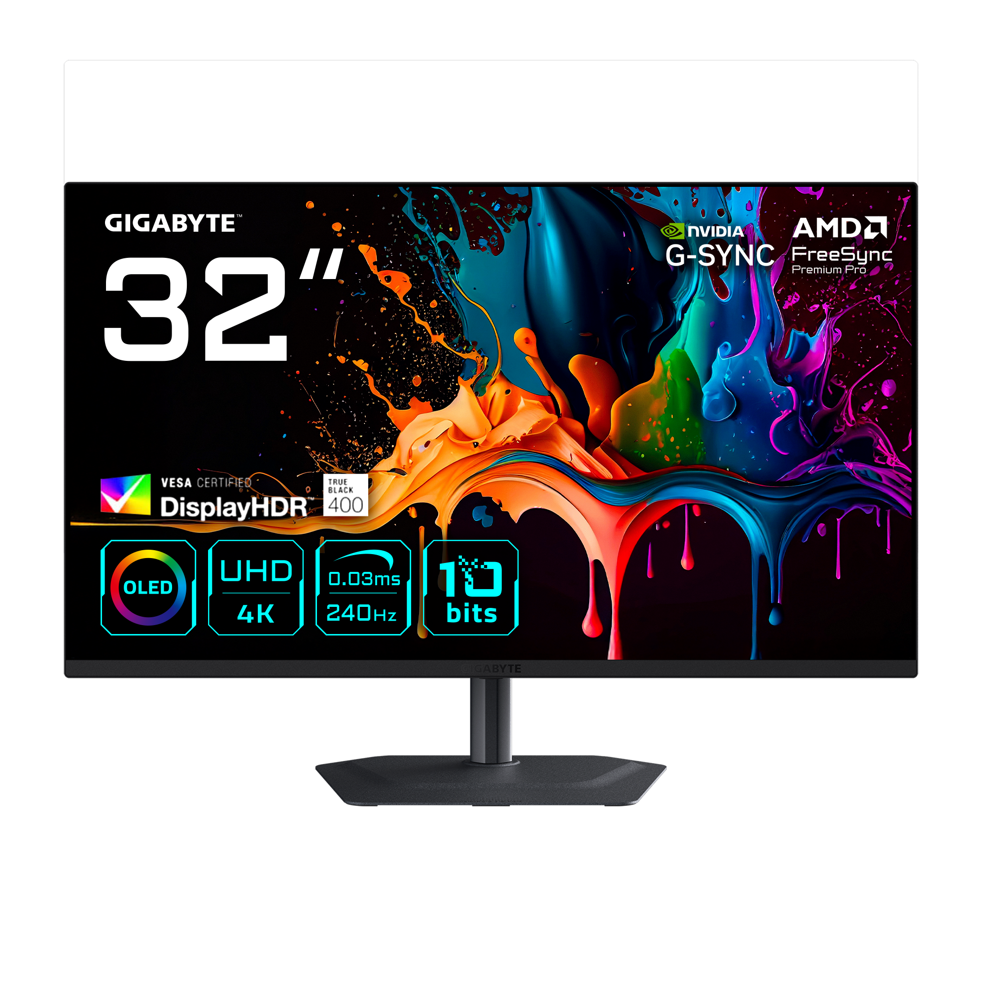 Gigabyte MO32U2 32" 3840 x 2160 (4K) HDMI DisplayPort USB-C 240Hz