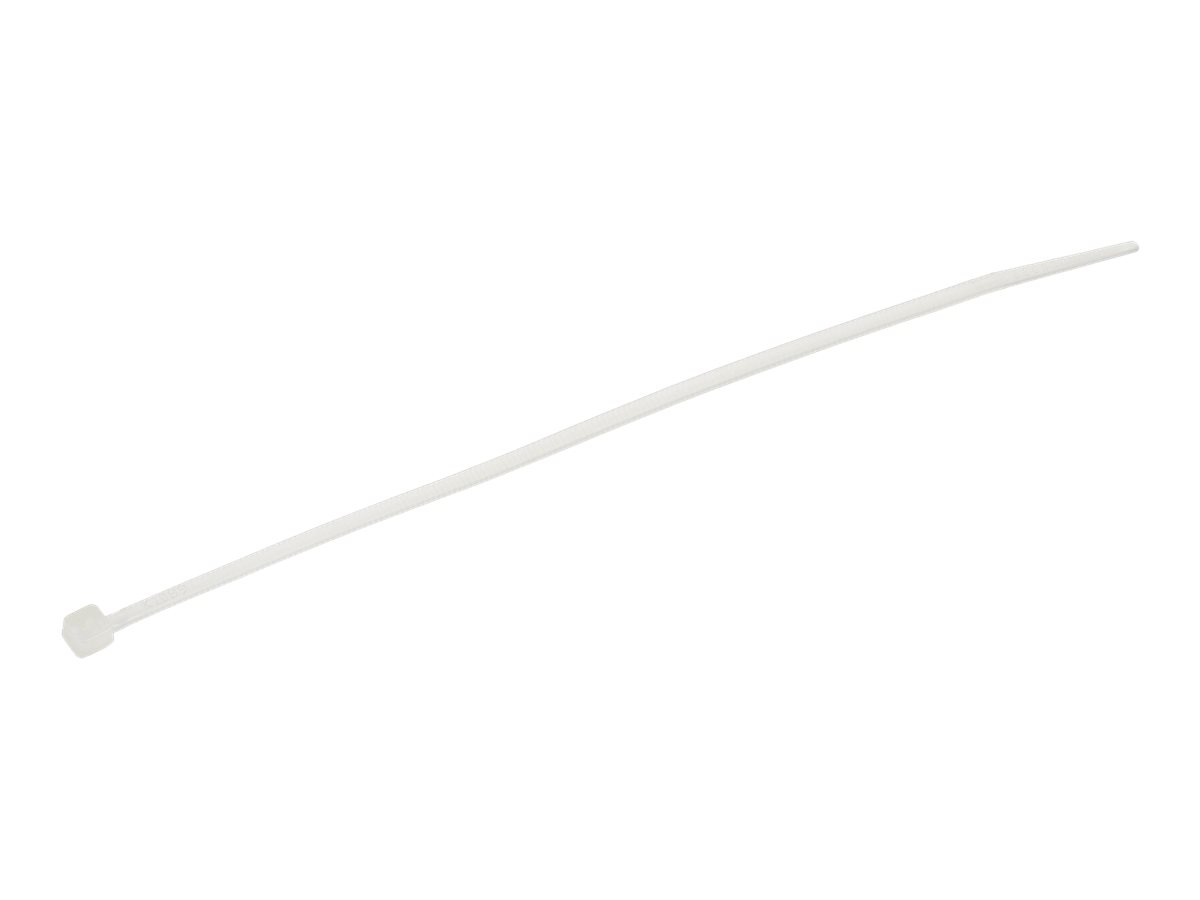 1000 PACK 6 CABLE TIES -WHITE NYLON ZIP TIE WRAPS UL TAA