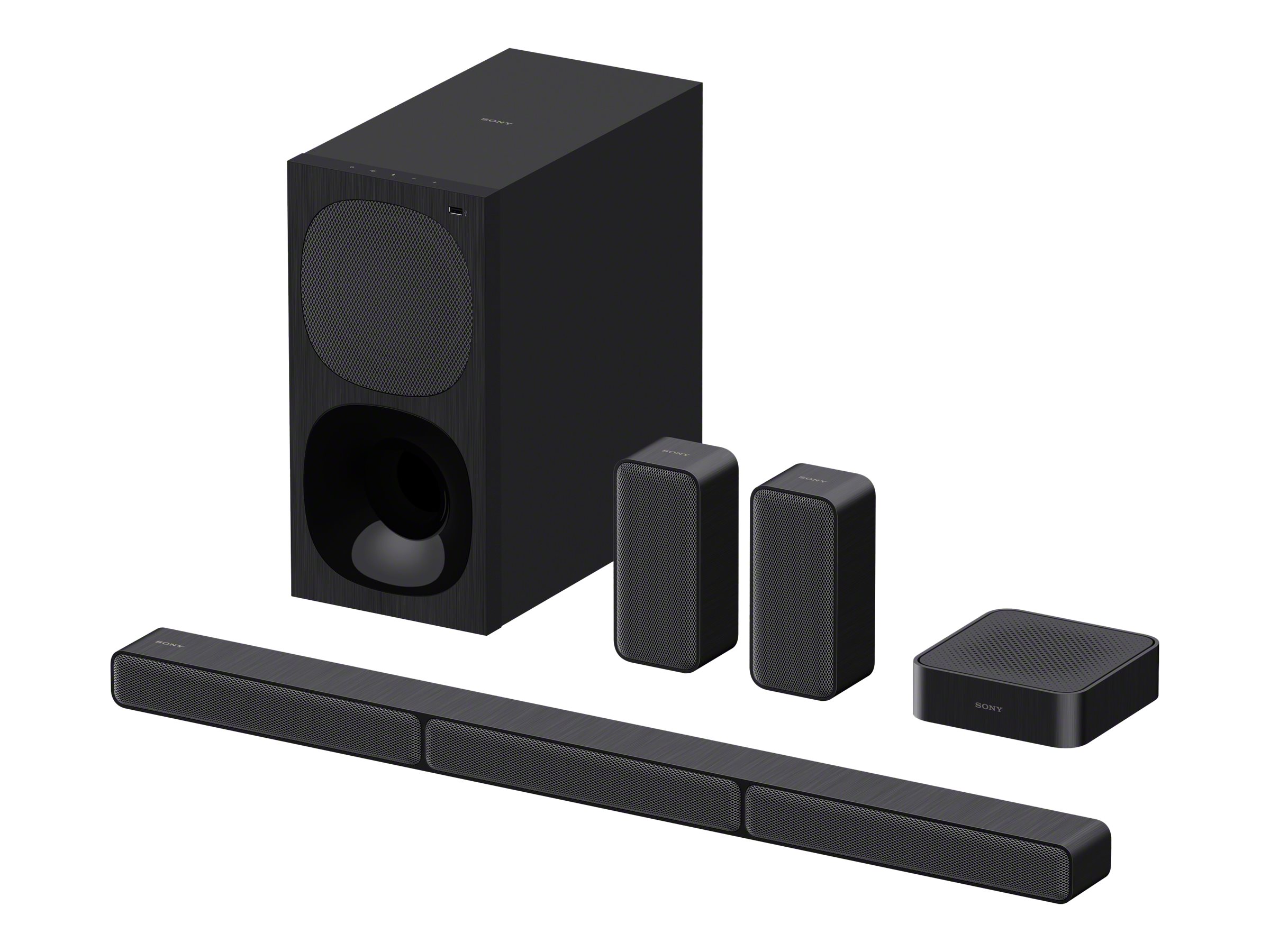 Sony HT-S40R - sound bar system - for home theatre - wireless