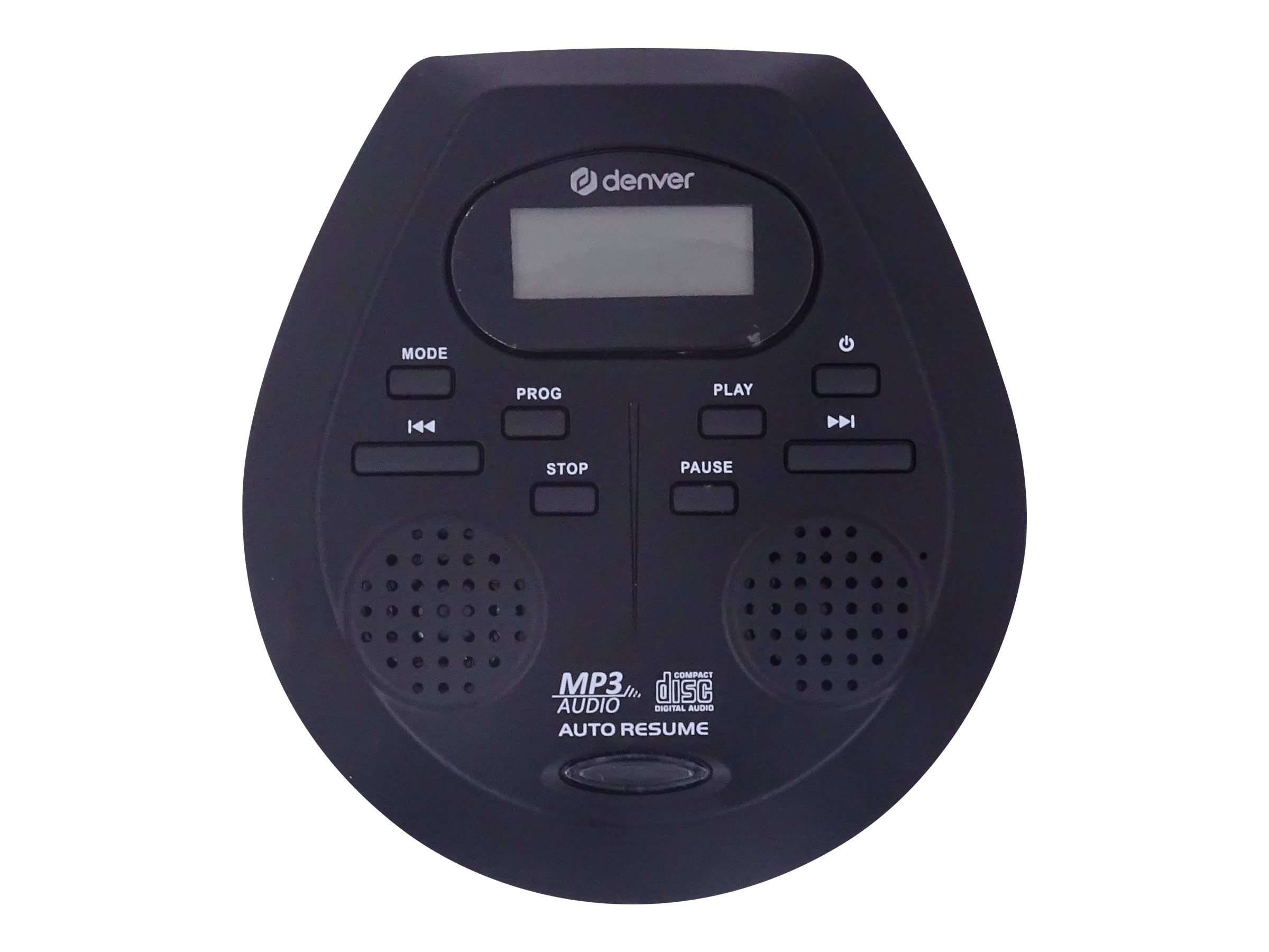 Denver Bærbar cd-afspiller med indbyggede højttalere DMP-395B Sort