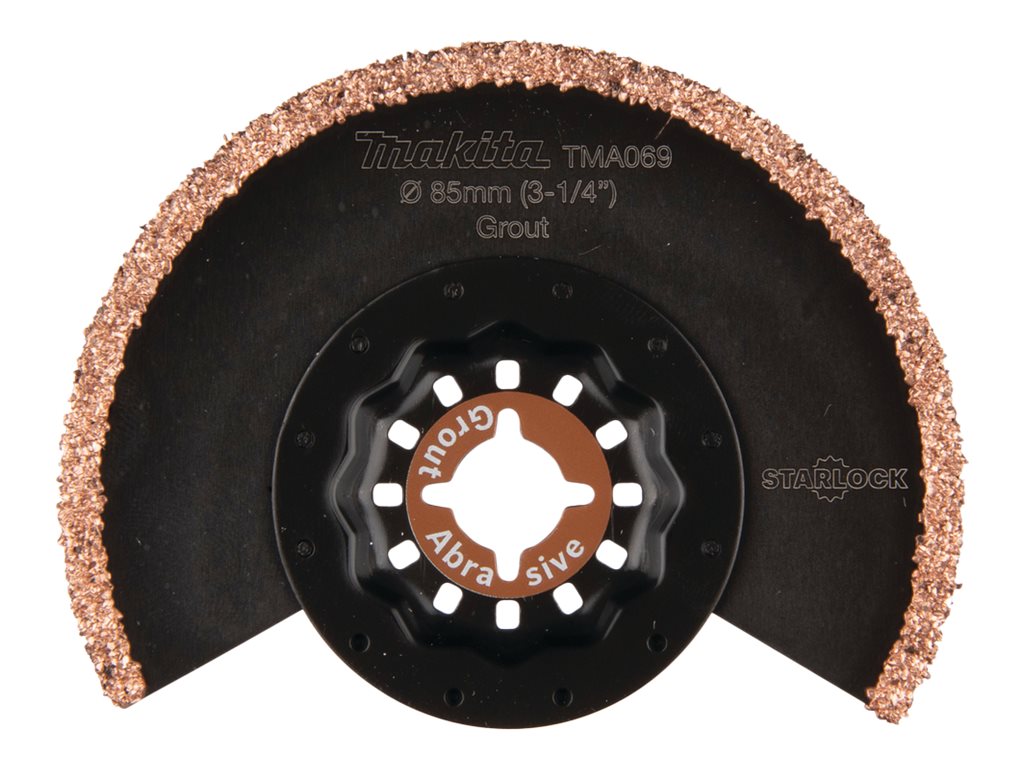 Makita multicut klinge 85mm Acz85Rt3 Starlock diamant velegnet til fibergips. 1 stk