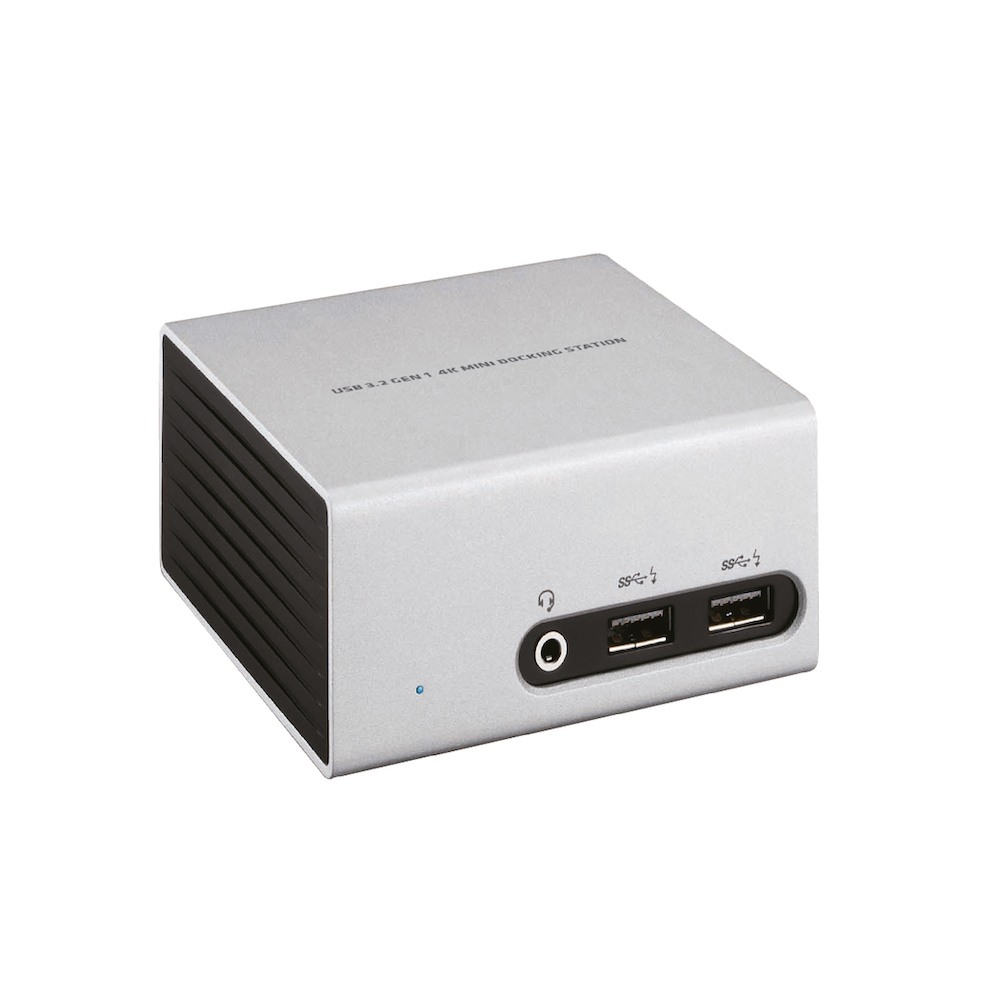 Club 3D SenseVision USB 3.0 4K Mini Docking Station - Dockingstation - USB - DVI, HDMI - 1GbE
