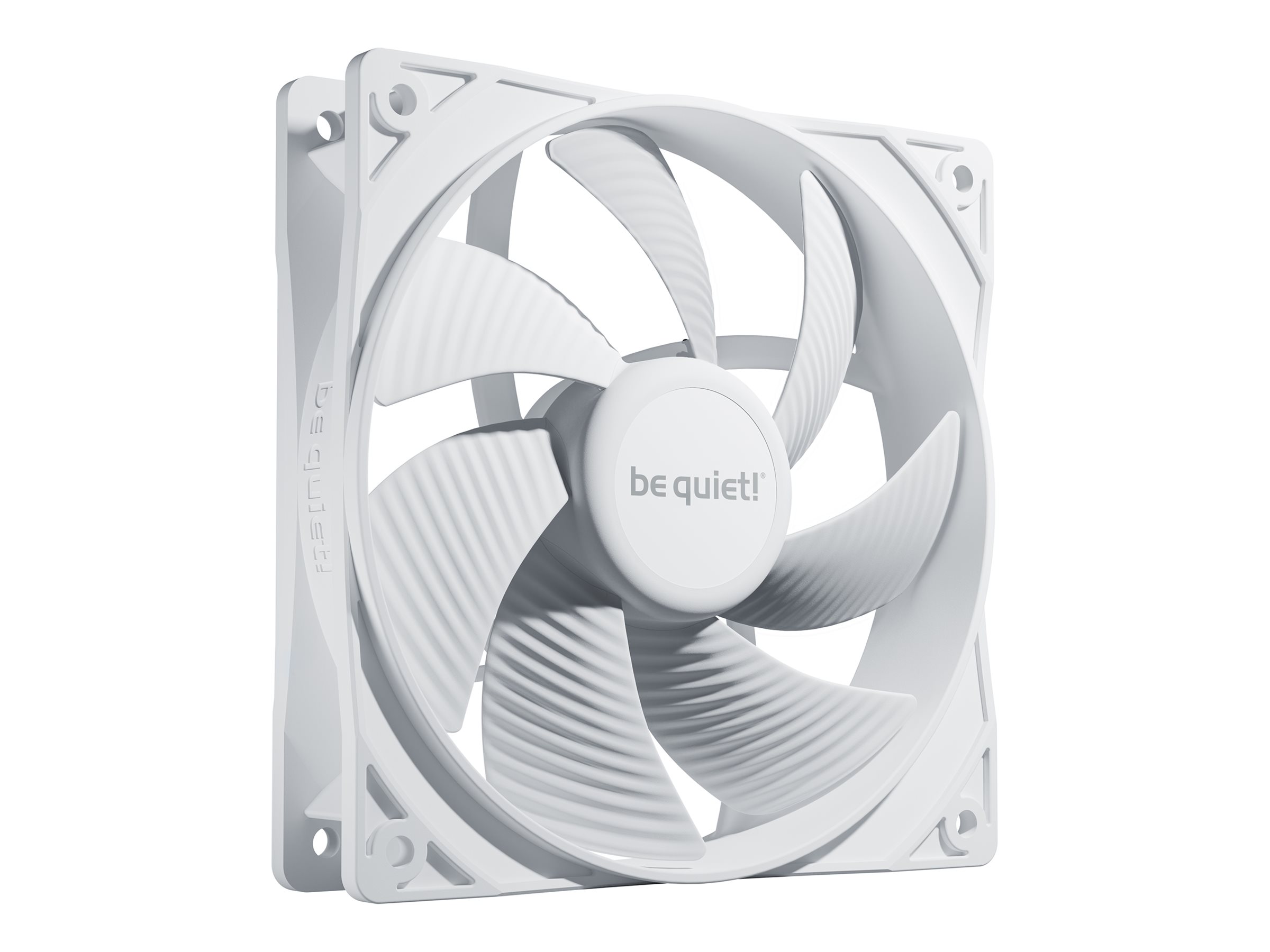 be quiet! Pure Wings 3 120mm PWM White - Kabinet køler - 120mm - Hvid - 26 dBA