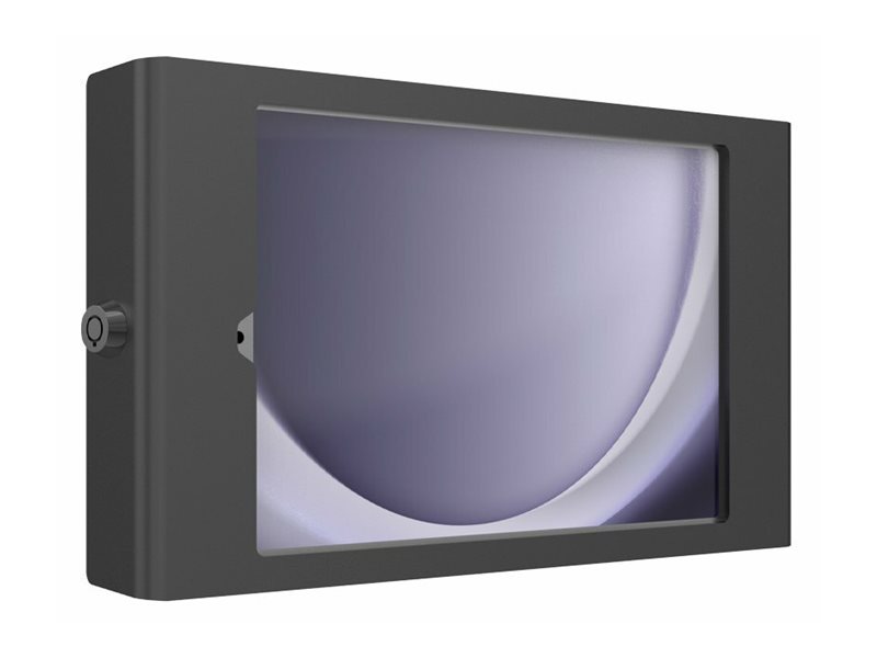 Compulocks Galaxy Tab A9 Apex Enclosure Wall Mount - Indelukke - for tablet - låsbar - højglansaluminium - sort - skærmstørrelse: 8.7 - vægmonterbar - for Samsung Galaxy Tab A9