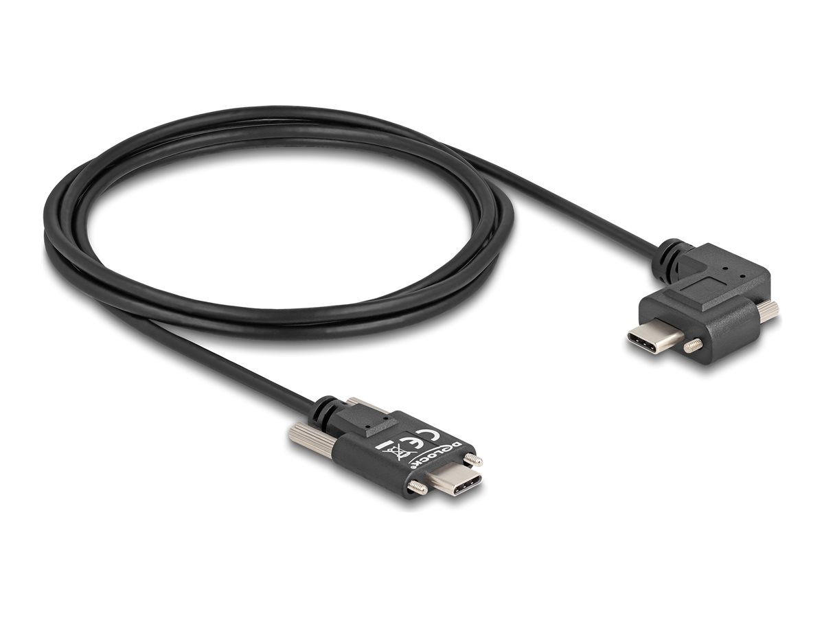 DeLOCK USB 2.0 USB Type-C kabel 2m Sort