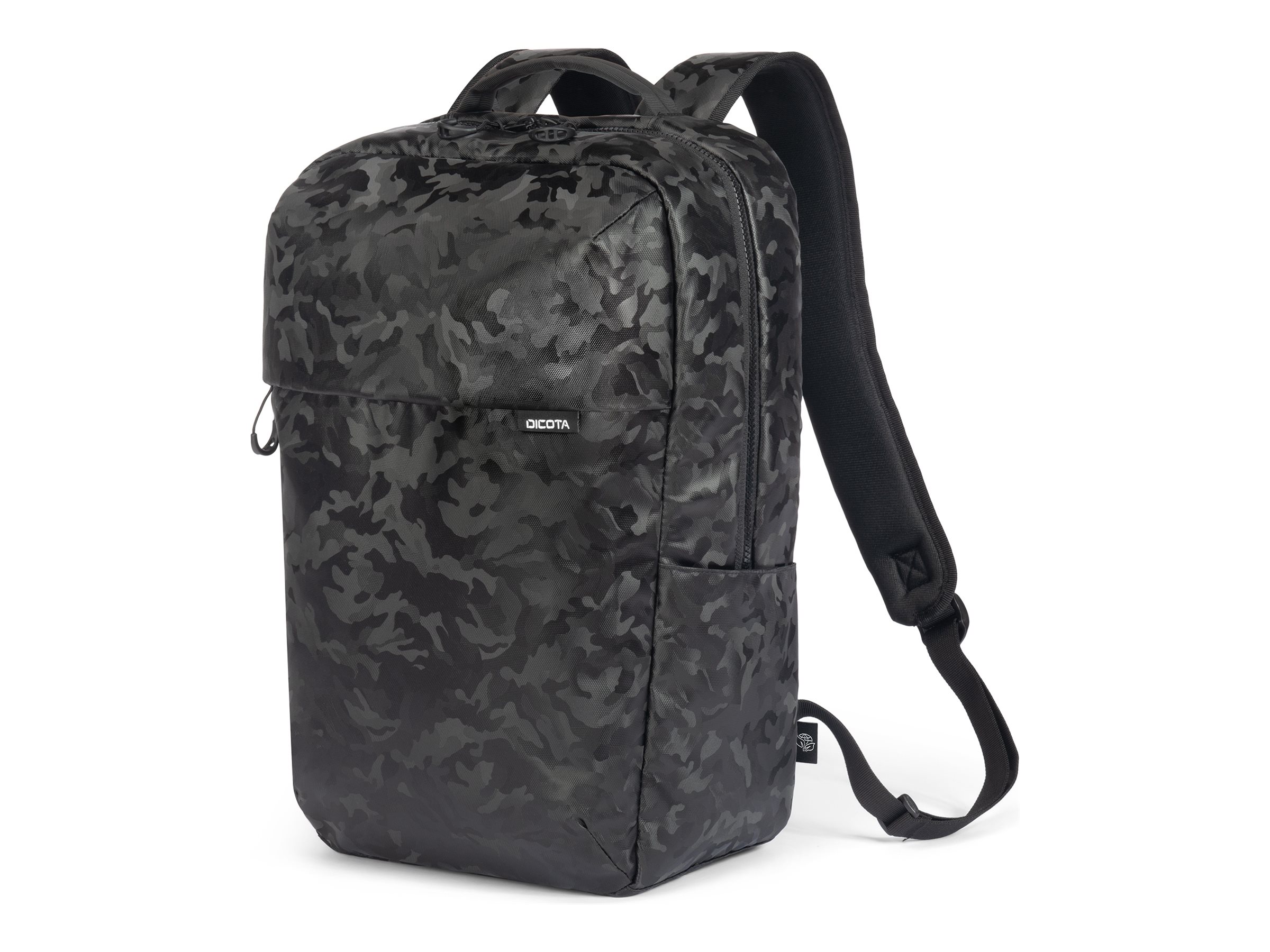 DICOTA Commuter Rygsæk til notebook 16" 600D polyester Sort Grå