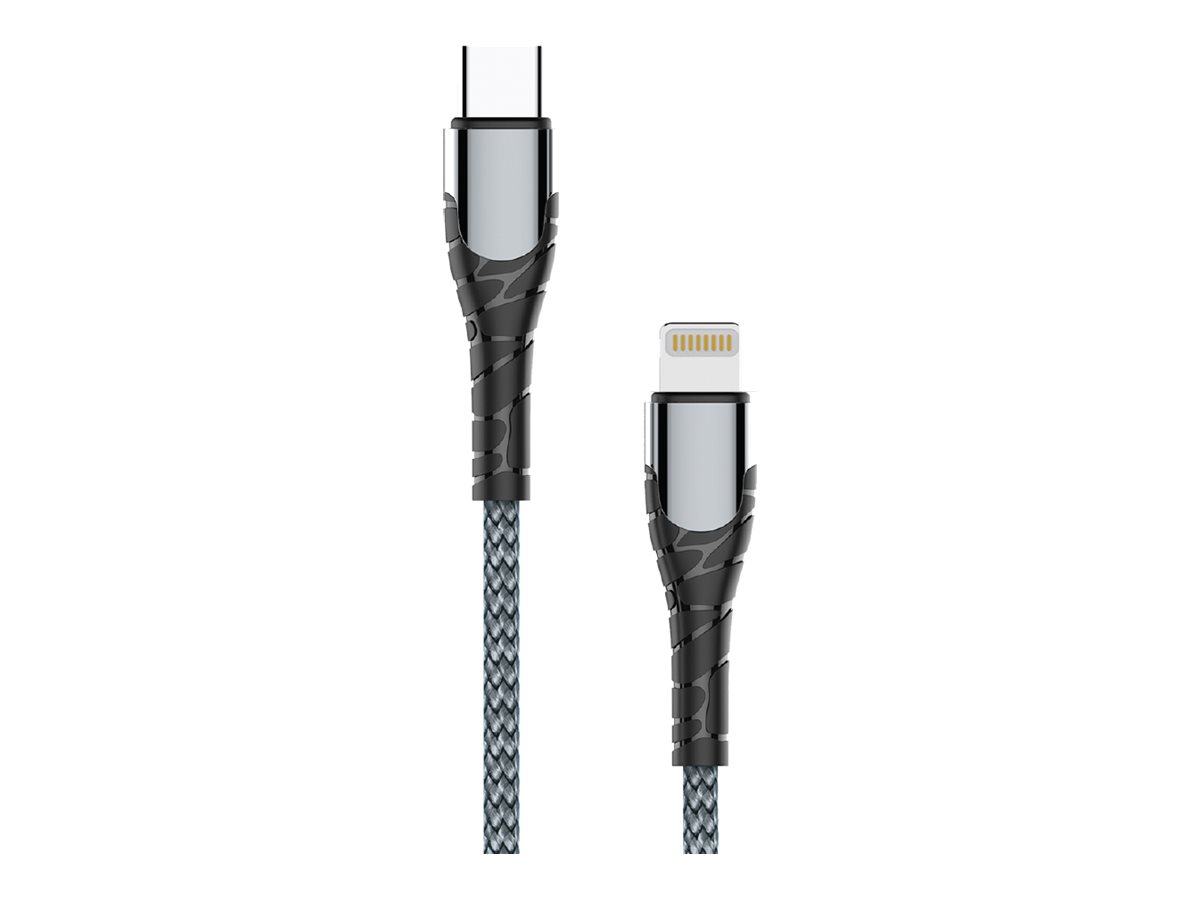 ColorWay 24 pin USB-C (male) - Apple Lightning (male) Grå USB Type-C kabel