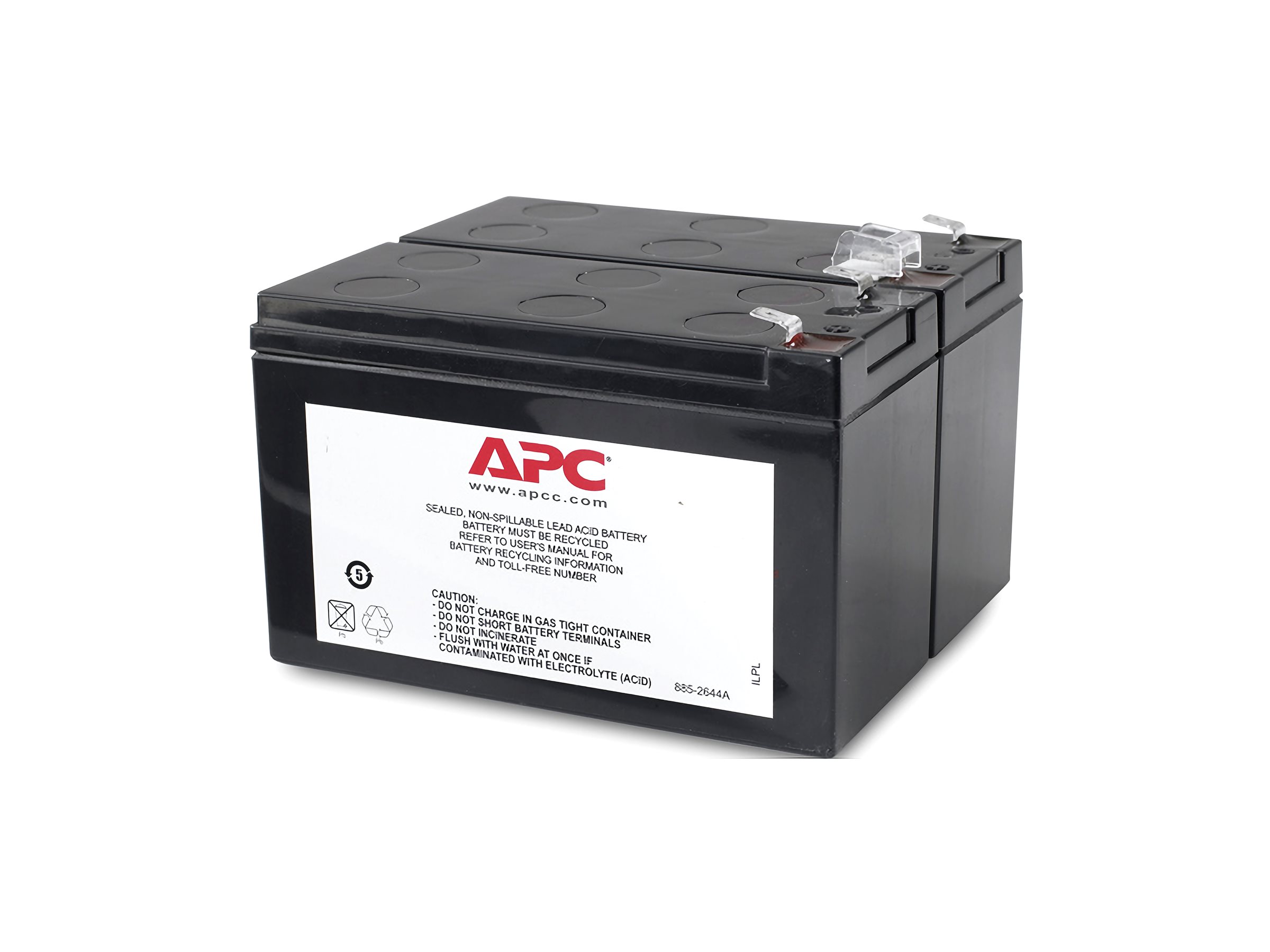 APC Replacement Battery Cartridge #113 - UPS-batteri - 1 x batteri - Blysyre - sort - for Back-UPS RS 1100