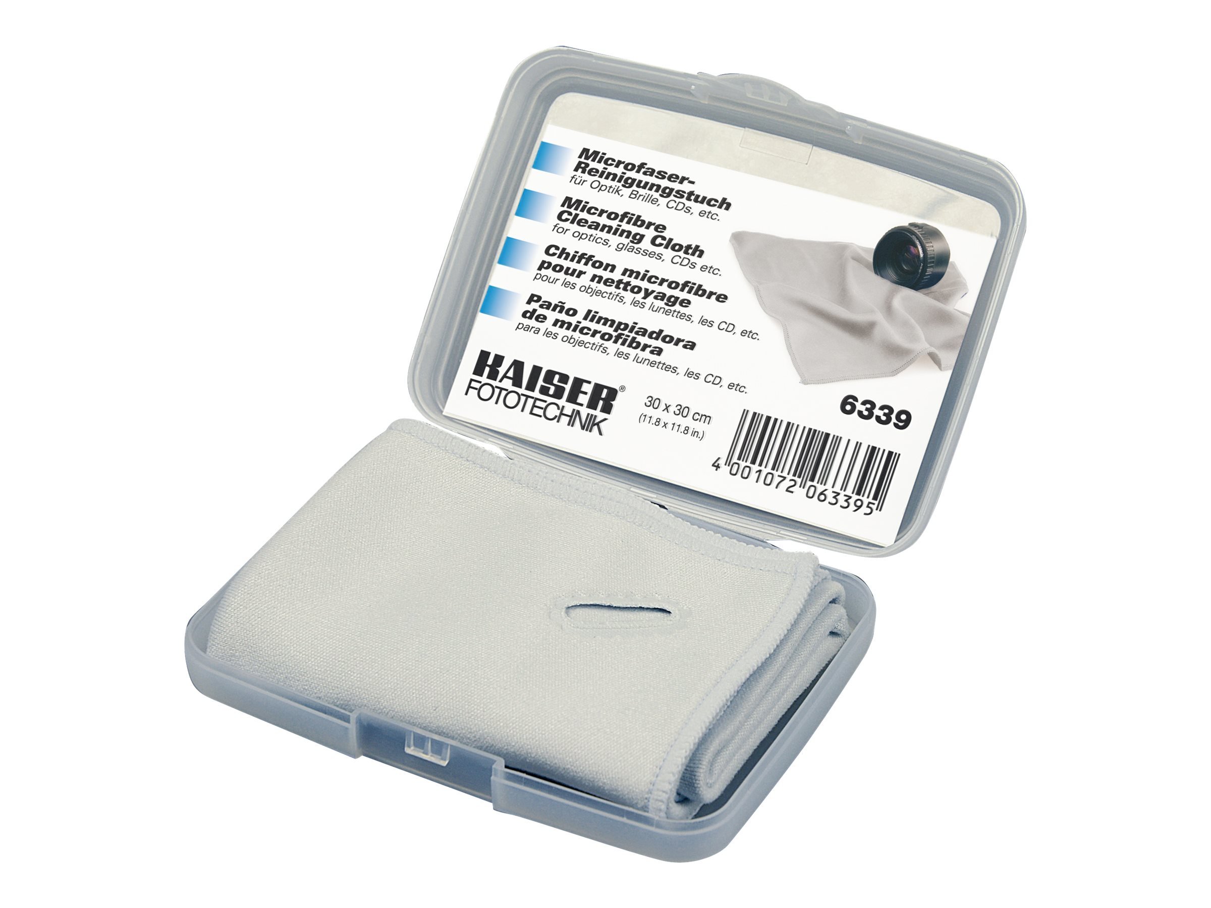 Kaiser Fototechnik Micro Fibre Cleaning Cloth 30 x 30 cm