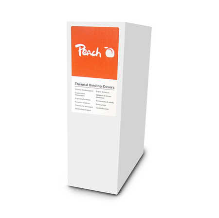 Peach 313314 omslag til papirindbinding A4 Hvid 20 stk