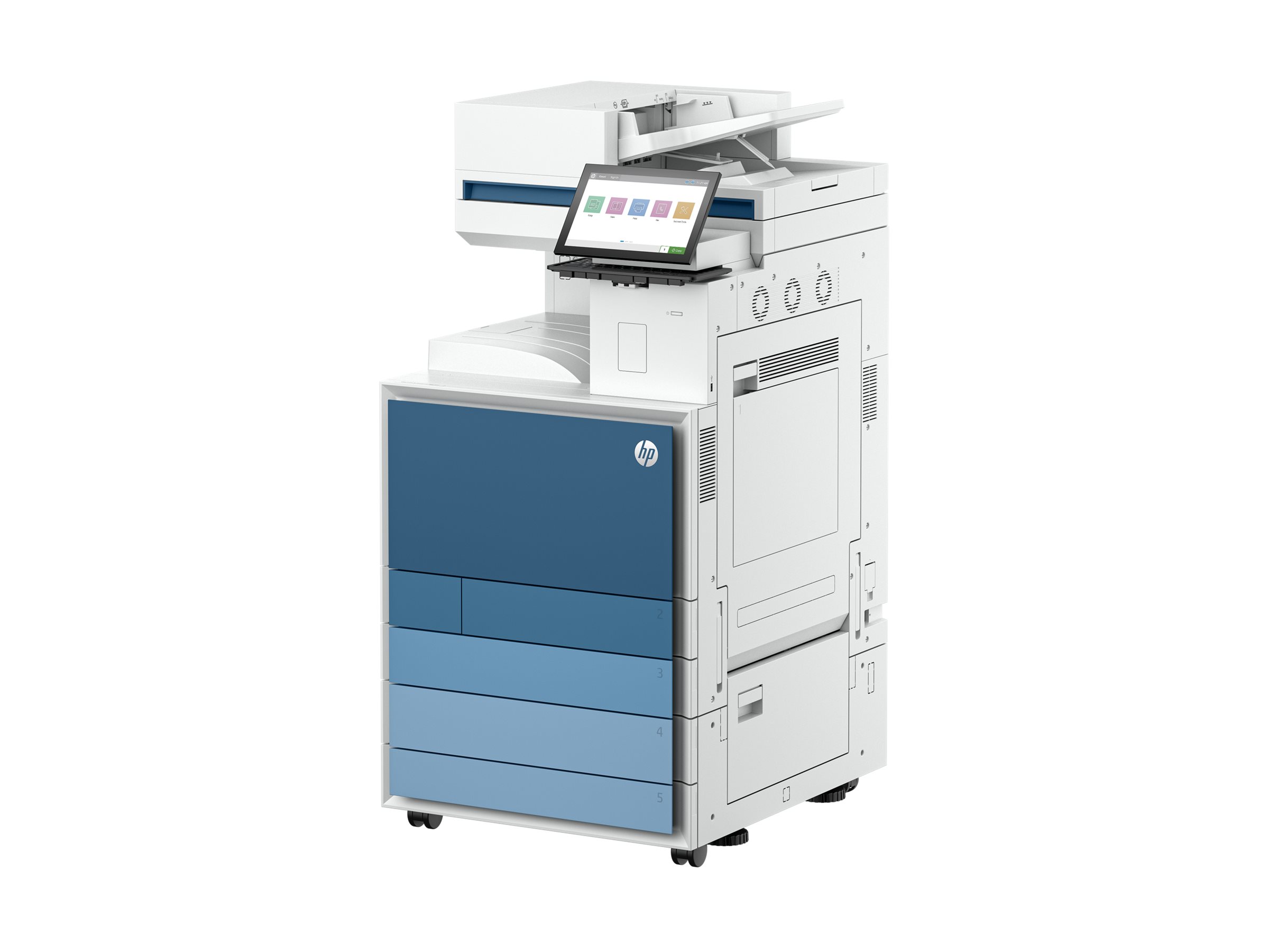 HP LaserJet Enterprise Flow MFP 8801z Multifunktion - Farve - Laser