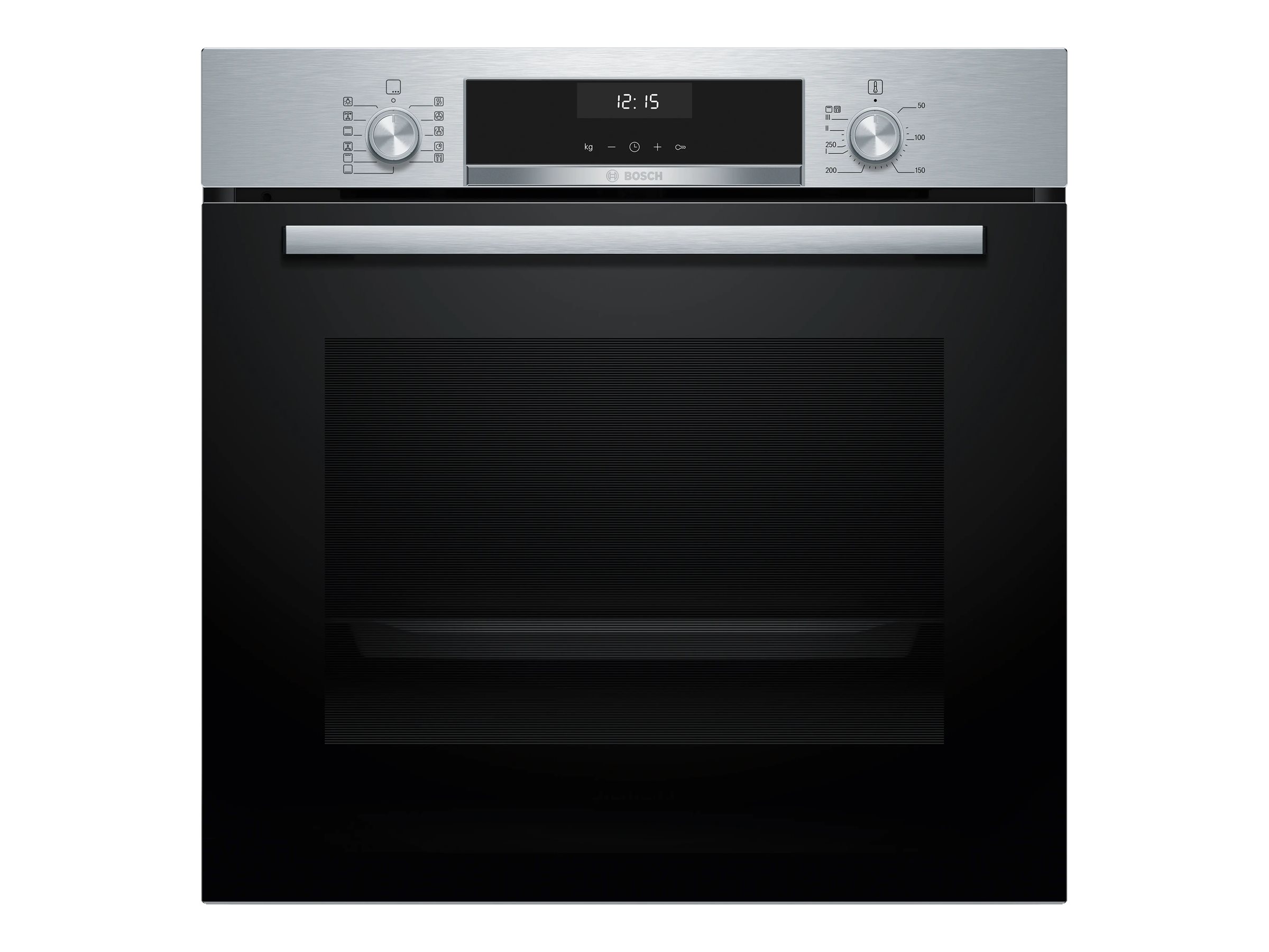 Bosch Serie | 6 HBG517CS4 - Ovn - til indbygning - niche - bredde: 56 cm - dybde: 55 cm - højde: 59.5 cm - med selv-rengøring - Klasse A+ - rustfrit stål