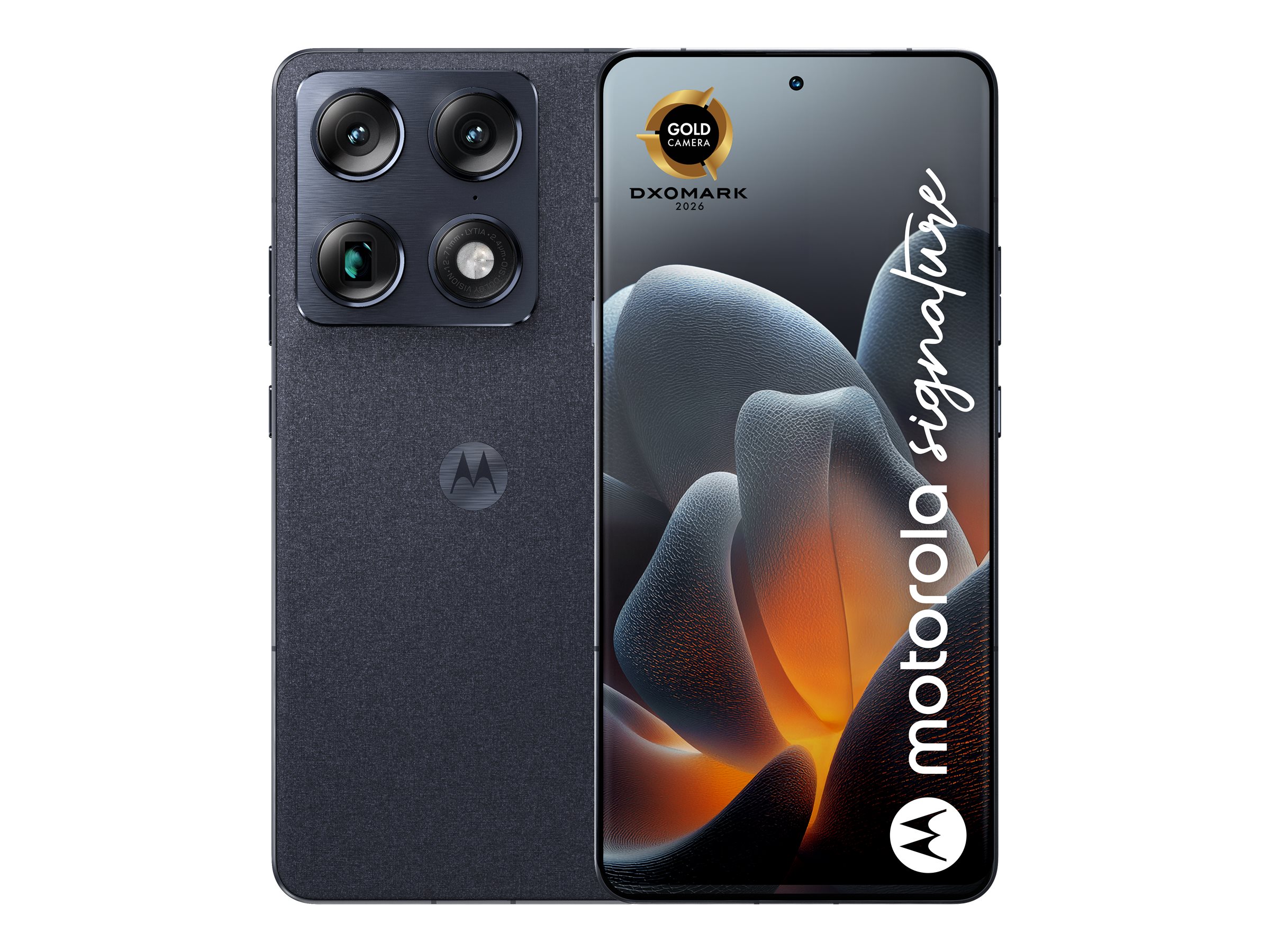 Motorola signature 6.78" 512GB Pantone carbon