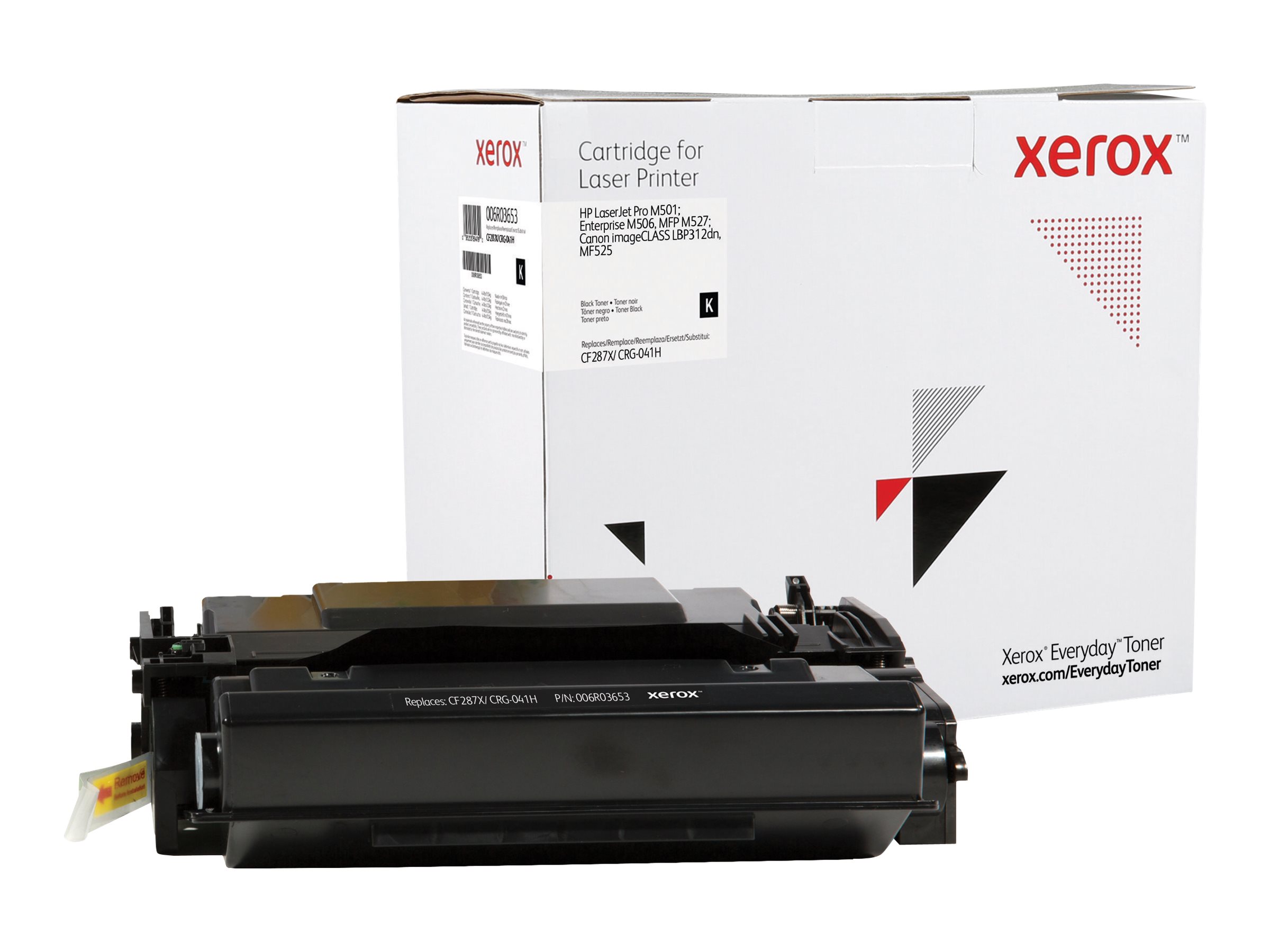 Xerox 006R03653 / Alternativ to HP 2877454 / CF287X and Canon CRG-041 / 0543C002 Black Toner