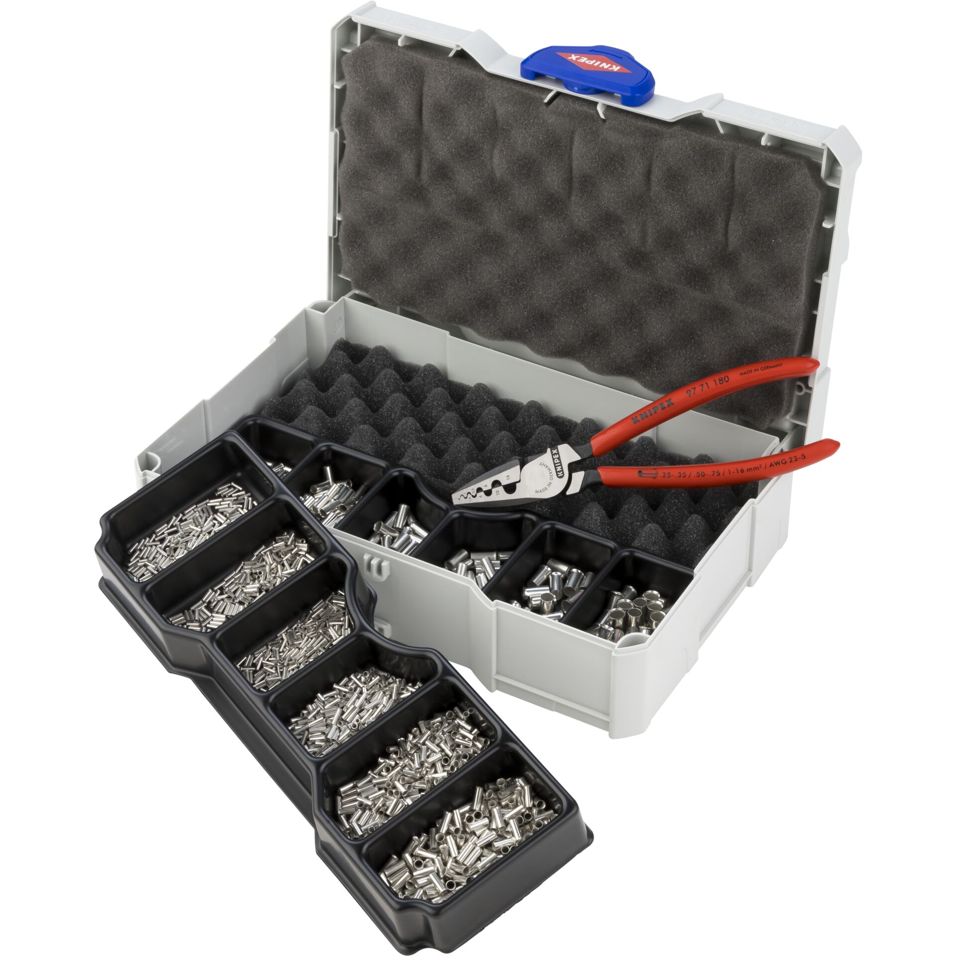 Knipex 97 90 05 kabelklipper Krympeværktøj Rød