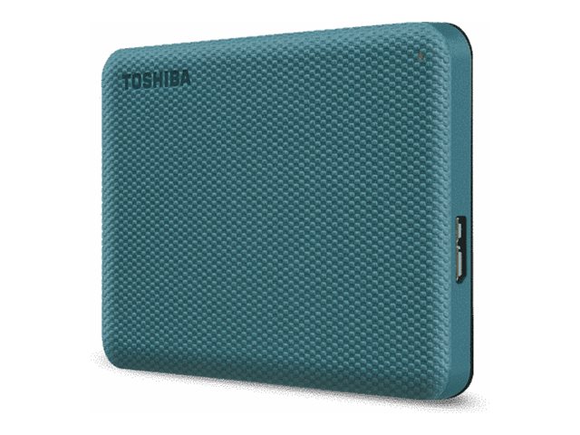 Toshiba Canvio Advance - Harddisk - 4 TB - ekstern (bærbar) - 2.5 - USB 3.2 Gen 1 - grøn