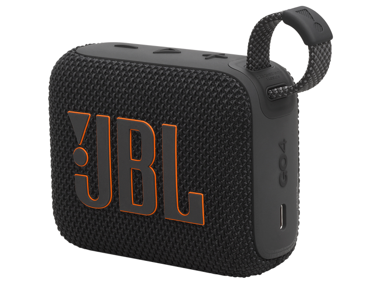 JBL Go 4 - Højttaler - til transportabel brug - trådløs - Bluetooth - App-kontrolleret - 4.2 Watt - sort