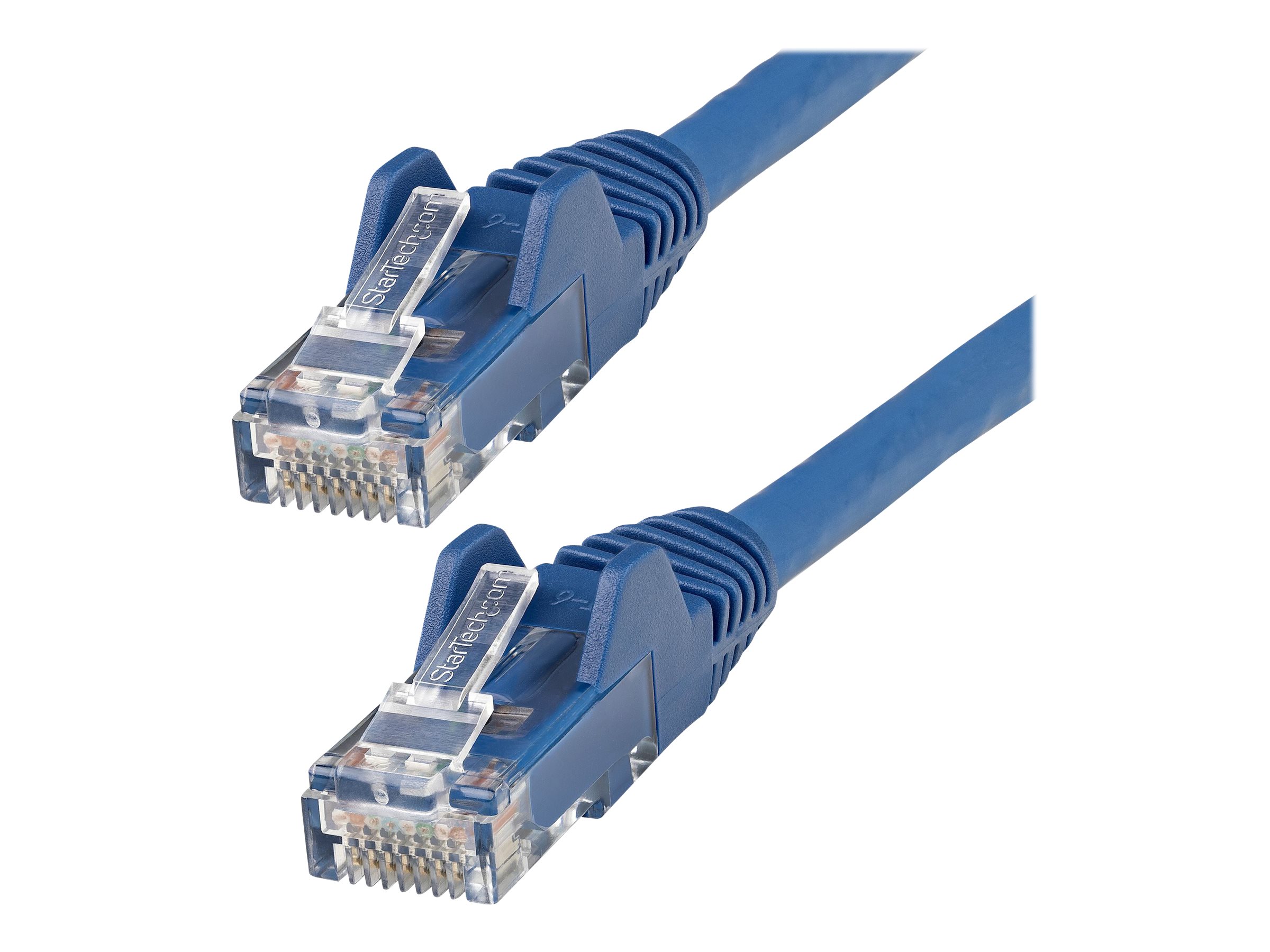 StarTech.com 3m LSZH CAT6 Cable, 10 Snagless RJ45 100W Network Patch Cord Strain Relief, CAT 6 10GbE UTP, Blue, Individually Tested/ETL, Low Smoke