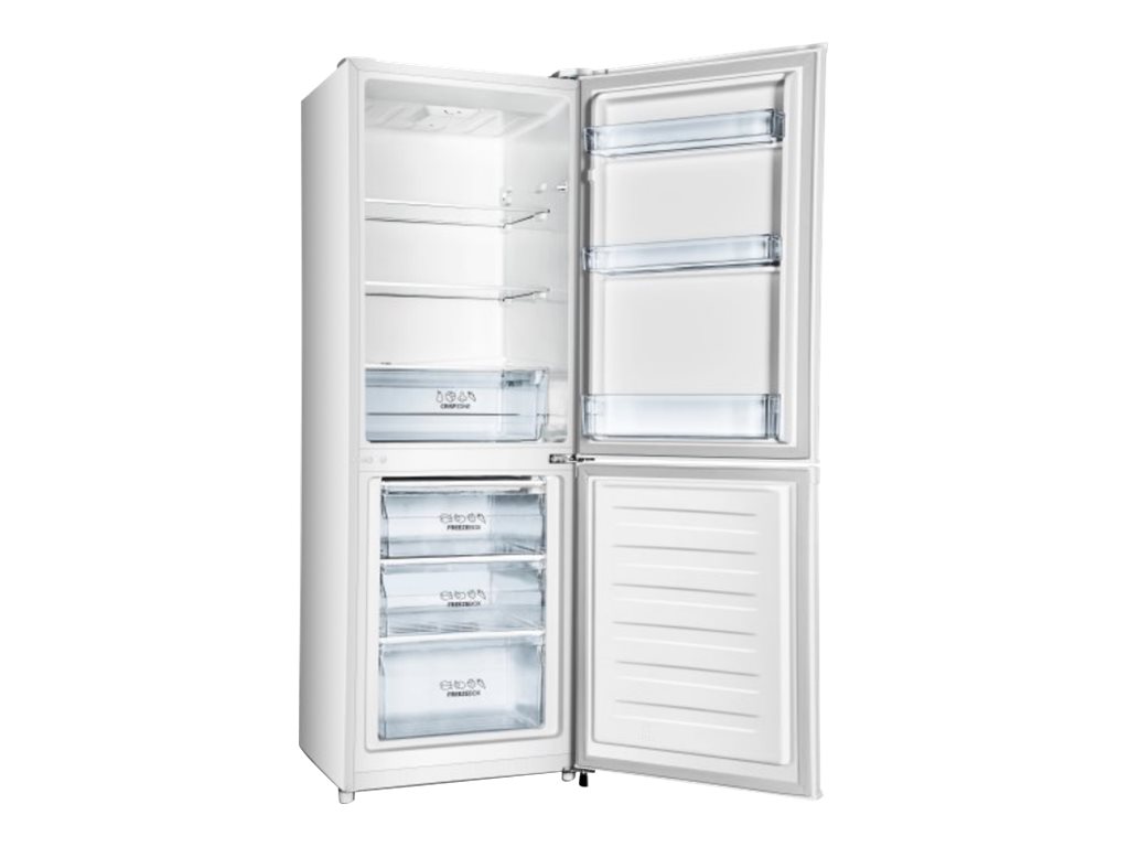 Gorenje RK4162PW4 - Køleskab/fryser - bund-fryser - bredde: 55 cm - dybde: 55.7 cm - højde: 161.3 cm - 230 liter - Klasse E - hvid