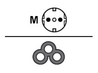 SAVIO CL-81 Strømkabel 1.8m